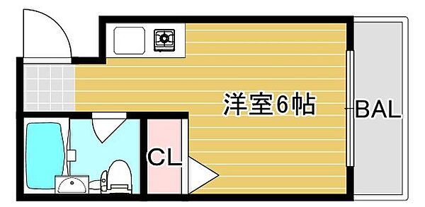 プレミール北堀江 ｜大阪府大阪市西区北堀江３丁目(賃貸マンション1R・8階・17.00㎡)の写真 その2