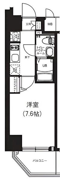 エグゼ難波ウエストリバー ｜大阪府大阪市浪速区木津川１丁目(賃貸マンション1K・3階・24.27㎡)の写真 その2