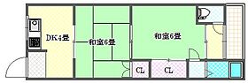 喜志新家1丁目貸家  ｜ 大阪府富田林市喜志新家町１丁目8-38（賃貸アパート2K・1階・35.00㎡） その2