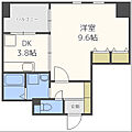 プレステージ靭公園3階8.6万円