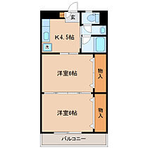 ヒロ・レジデンス柏木  ｜ 宮城県仙台市青葉区柏木１丁目（賃貸マンション2K・3階・37.08㎡） その2