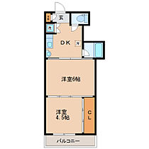 宮城県仙台市青葉区福沢町（賃貸マンション2DK・3階・31.85㎡） その2