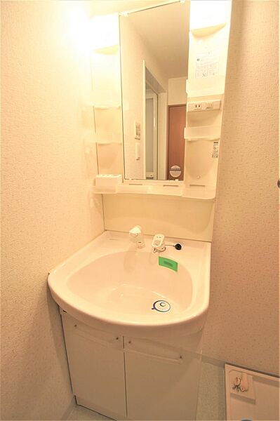 画像18:シャワー付洗面化粧台は人気の設備です。身支度を整える際に便利です。