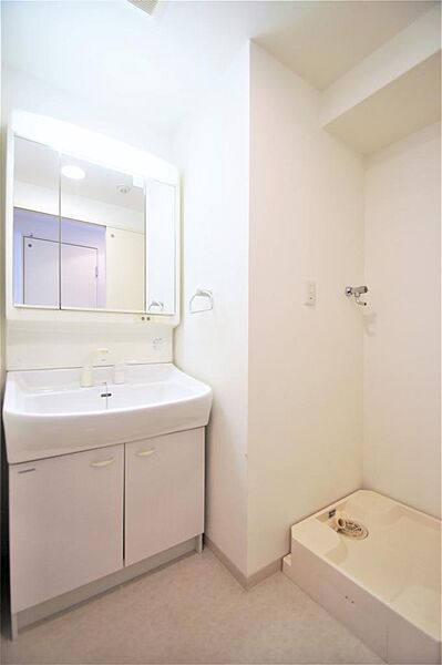 画像17:洗面所、シャワー付き洗面化粧台、、身だしなみを整える際に便利です。