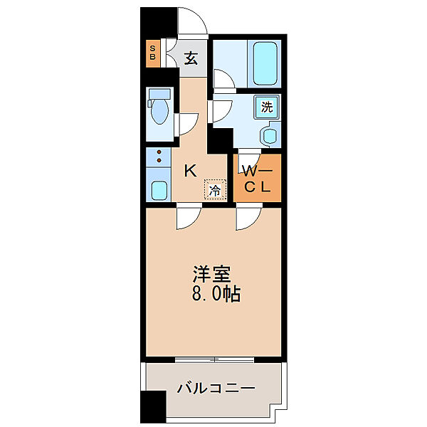 画像3:１Ｋ・２８．６０平米