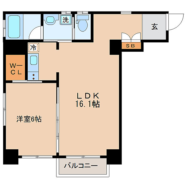 KDXレジデンス一番町 ｜宮城県仙台市青葉区一番町１丁目(賃貸マンション1LDK・8階・51.16㎡)の写真 その2