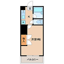 プレステージ横田  ｜ 宮城県仙台市宮城野区小田原１丁目（賃貸マンション1K・2階・22.27㎡） その2