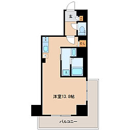 ALLOGIOKONGOU ワンルームの間取図画像