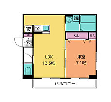 D-ROOM小田原5丁目  ｜ 宮城県仙台市青葉区小田原５丁目（賃貸アパート1LDK・3階・46.95㎡） その2