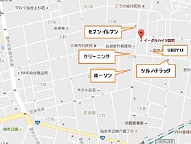 宮城県仙台市青葉区宮町２丁目（賃貸マンション2K・3階・31.85㎡） その30