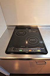 二口ＩＨコンロ付です。