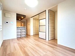 D-ROOM小田原5丁目 1階2LDKのリビング/ダイニング