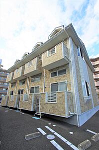 外観：木造２階建てアパート