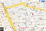 地図：仙台中心部の好立地、お買い物・アクセスも良好です。