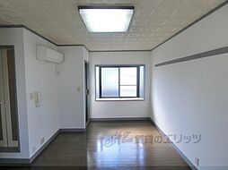 叡山電鉄叡山本線 茶山・京都芸術大学駅 徒歩17分の賃貸アパート 2階ワンルームのリビング/ダイニング