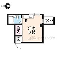 サンライズ宝ヶ池 309 ｜ 京都府京都市左京区岩倉中大鷺町（賃貸マンション1K・3階・13.00㎡） その2