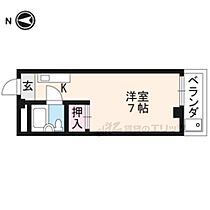 京都府京都市北区鷹峯旧土居町（賃貸マンション1K・1階・21.42㎡） その2