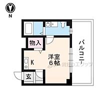 京都府京都市北区平野上八丁柳町（賃貸マンション1K・1階・20.60㎡） その2