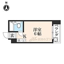 京都府京都市上京区出町通桝形上る後藤町（賃貸マンション1R・3階・14.50㎡） その1