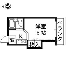 間取図画像 1K