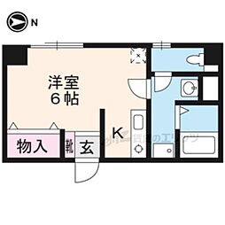間取図画像 1K