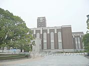 京都大学正門前まで1400メートル