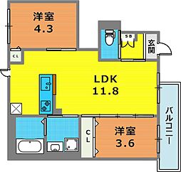プレリー・春日野 1階