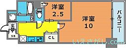 レジディア神戸三宮プレイス 2階