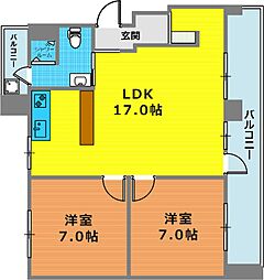 山御影マンション A棟 5階