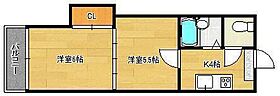 ロイヤルグランデ  ｜ 福岡県北九州市小倉北区中島1丁目（賃貸マンション2K・5階・31.35㎡） その2