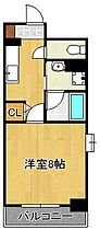 ヒルズ鍛冶町  ｜ 福岡県北九州市小倉北区鍛冶町1丁目（賃貸マンション1K・9階・25.86㎡） その2