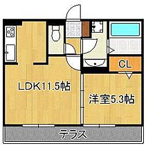 Polonia　Kokura-kita  ｜ 福岡県北九州市小倉北区下富野2丁目（賃貸アパート1LDK・2階・40.00㎡） その2