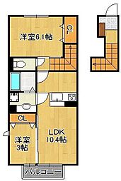 ルミナス須賀 2階