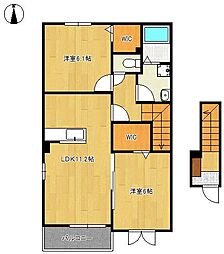 ラ・フィオラ　Ａ 2階