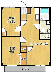 クレセントＡ 1階