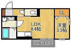 ヴェラ下富野 1階