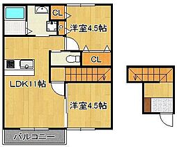 エルメゾン赤坂　Ａ棟 2階