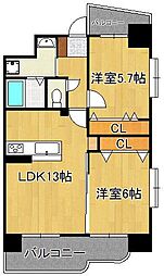 北九州都市モノレール小倉線 平和通駅 バス6分 砂津2丁目下車 徒歩2分