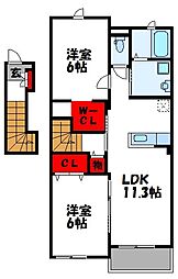 グランドヒルズ II 2階