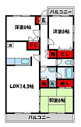 クラスサチ 2階