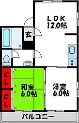 JR鹿児島本線 水巻駅 徒歩21分 1階/-