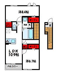 JR鹿児島本線 水巻駅 徒歩10分 2階/-