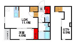 ポラリス福津中央 1階