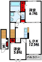 フェリーチェ猪熊 2階/203