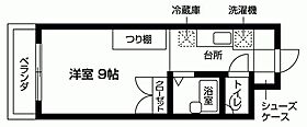 紅梅 207 ｜ 滋賀県草津市矢橋町118-1（賃貸マンション1K・2階・25.05㎡） その2