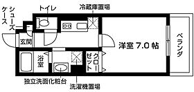 ASUKA III 307 ｜ 京都府京都市山科区大宅神納町111-117（賃貸アパート1K・3階・25.83㎡） その2