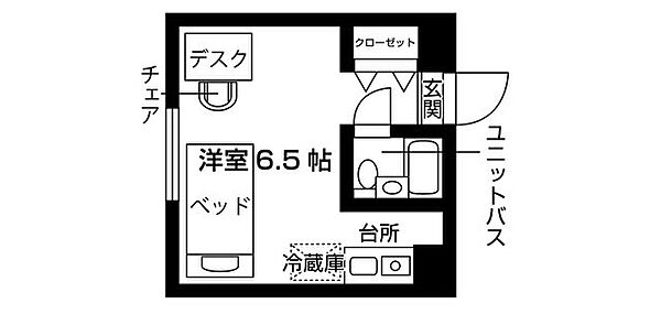 エルスタンザ世田谷千歳 ｜東京都世田谷区船橋１丁目(賃貸マンション1R・4階・18.91㎡)の写真 その2