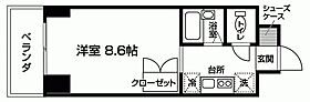 家電付studio仙台 706 ｜ 宮城県仙台市若林区新寺３丁目4-1（賃貸マンション1K・7階・24.39㎡） その2