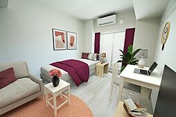 バーチャルモデルルームのため家具・家電などはついておりません。