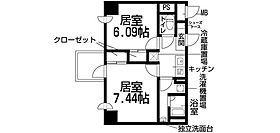 RISING STAGE 213 ｜ 神奈川県川崎市高津区下作延４丁目22-3（賃貸マンション2K・2階・36.48㎡） その2